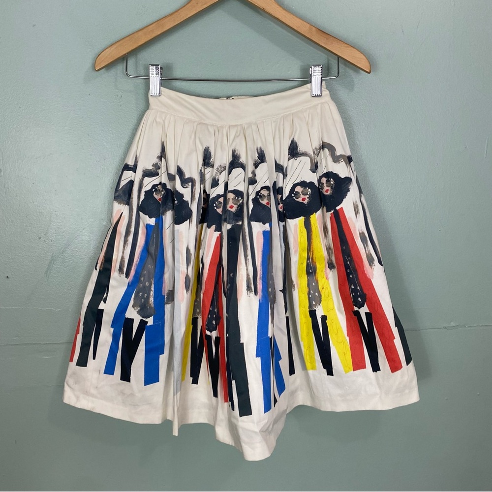 Alice + Olivia Stacey Montage Hale Skirt Size 0